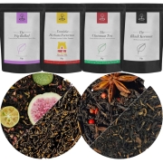 Zestaw Herbat Czarnych - Herbaty Premium - Herbaty Liściaste - 4x50g