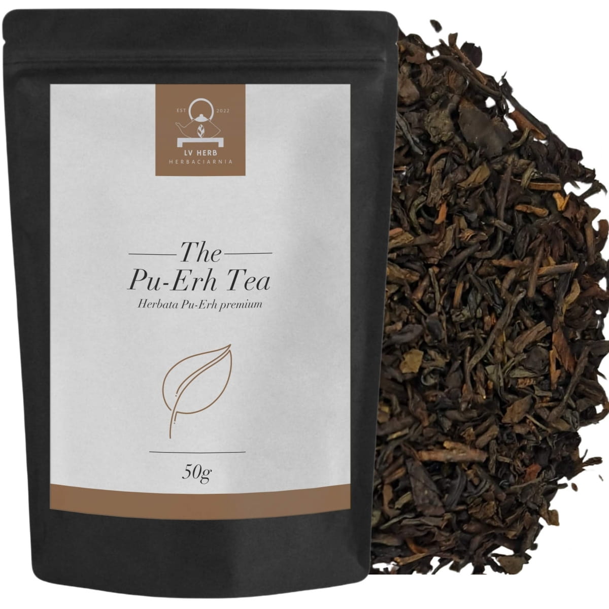 Zestaw Herbat Czerwonych – Rooibos i Pu-Erh – Herbaty Liściaste Premium 4x50g