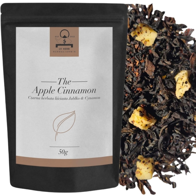 Zestaw Herbat Zimowych - ŚWIĄTECZNE - Herbaty Liściaste Premium Owocowe 4x50g