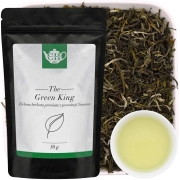 Czarny doypack z zielona herbatą liściastą green king mao feng