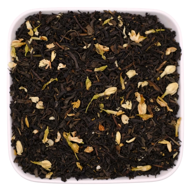 mieszanka czarnej herbaty jaśminowej z świeżymi pąkami jaśminu z chin 50 g