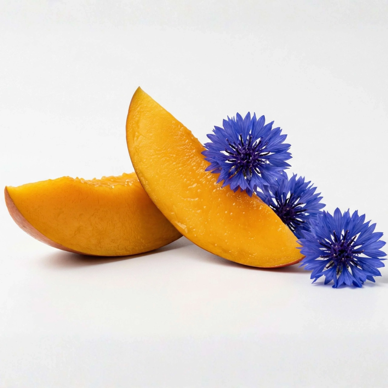 Czarna herbata liściasta z mango i bławatkiem 50 g - Indian Mango