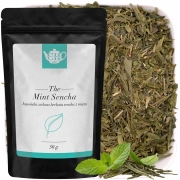 Japońska zielona herbata liściasta z miętą 50 g - Mint Sencha