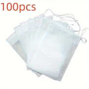 Woreczki do zaparzania herbaty, kawy i ziół 100 szt – filtr 5,5 × 7 cm