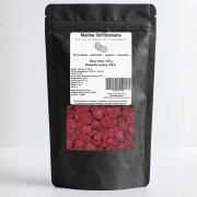 Malina liofilizowana cały owoc 100 g – 100% malina bez dodatku cukru doypack
