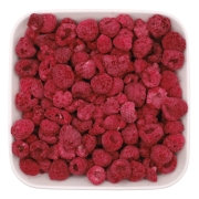 Malina liofilizowana cały owoc 100 g – 100% malina bez dodatku cukru