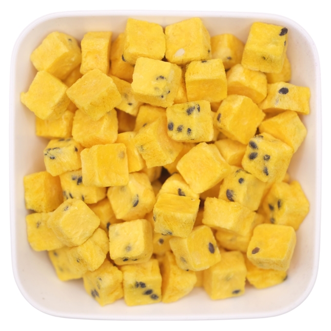 Marakuja liofilizowana kostka 100 g – 100% owoc bez dodatku cukru
