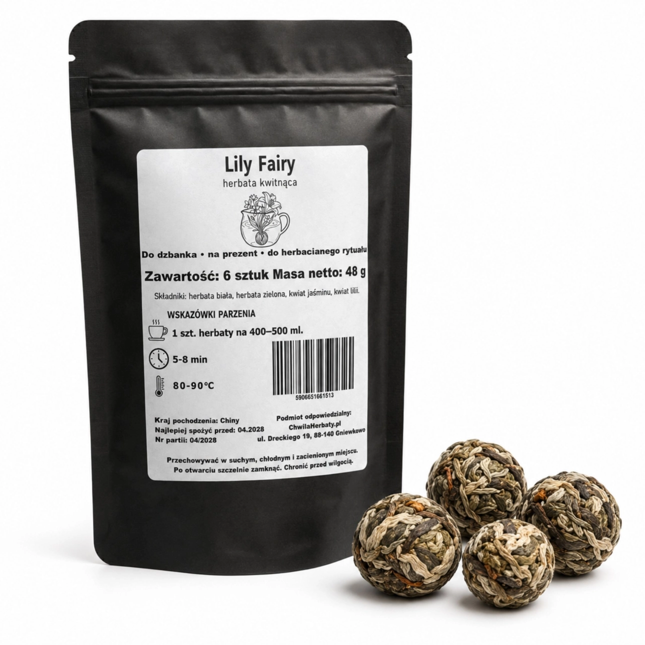 Lily Fairy – herbata kwitnąca 6 szt.