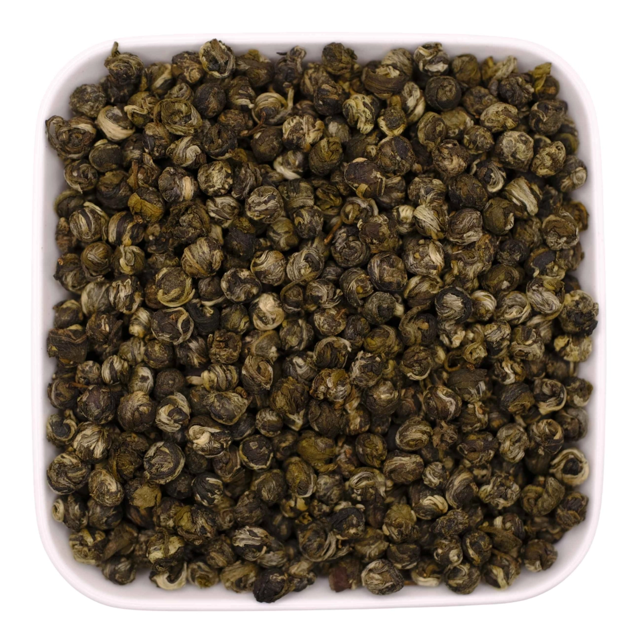 Long Zhu Jasmine – zielona herbata jaśminowa Dragon Pearls 50 g