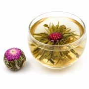 Flower Lichi Ball – herbata kwitnąca napar