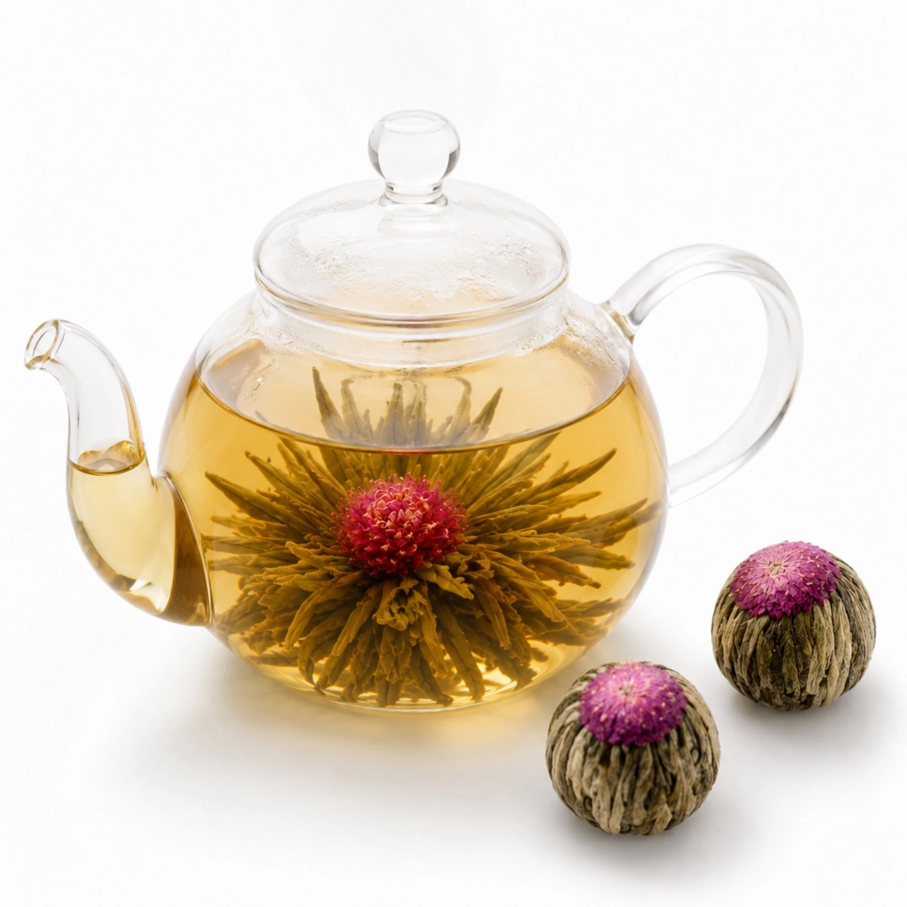 Flower Lichi Ball – herbata kwitnąca 1 szt