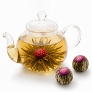 Flower Lichi Ball – herbata kwitnąca 1 szt