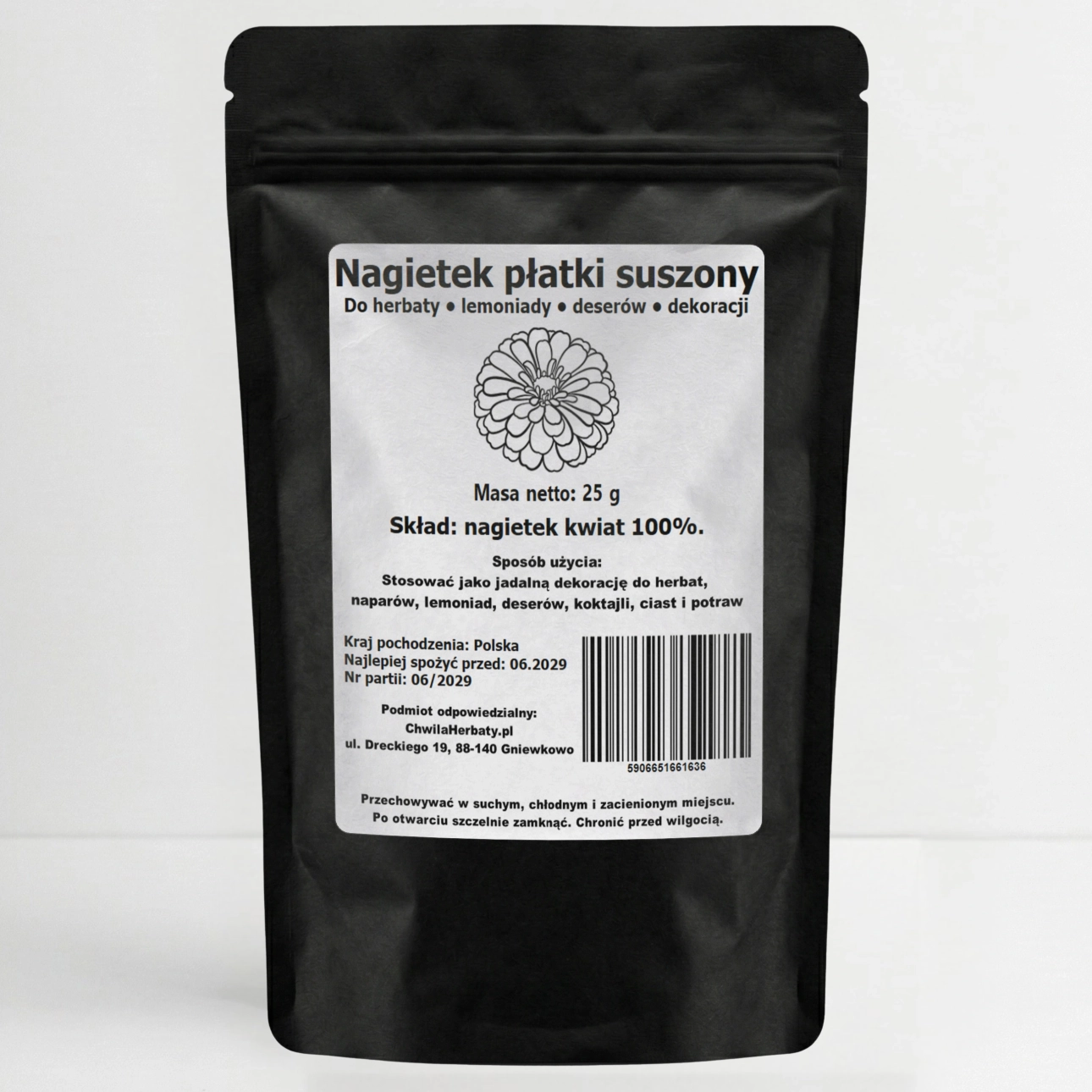 Nagietek płatki suszone 25 g doypack