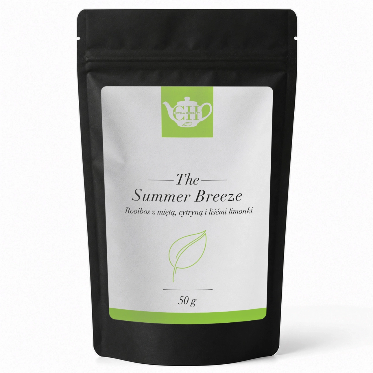 Summer Breeze Letnia Bryza 50 g – rooibos w czarnym doypacku ChwilaHerbaty