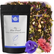 Herbata oolong z klitorią, jaśminem i bławatkiem 50 g - Blue Pearl