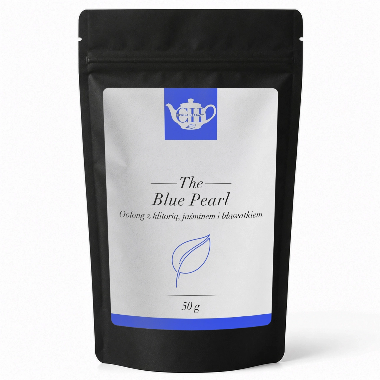 Herbata oolong z klitorią, jaśminem i bławatkiem 50 g - Blue Pearl