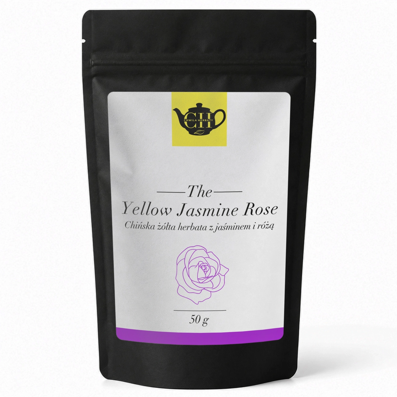 Żółta herbata z jaśminem i różą 50 g - Yellow Jasmine Rose doypack