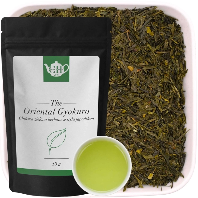 Zielona herbata liściasta chińska w stylu gyokuro 50 g - Oriental Gyokuro