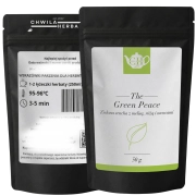 Herbatka ziołowa z melisą, jabłkiem i hibiskusem 50 g - Green Peace