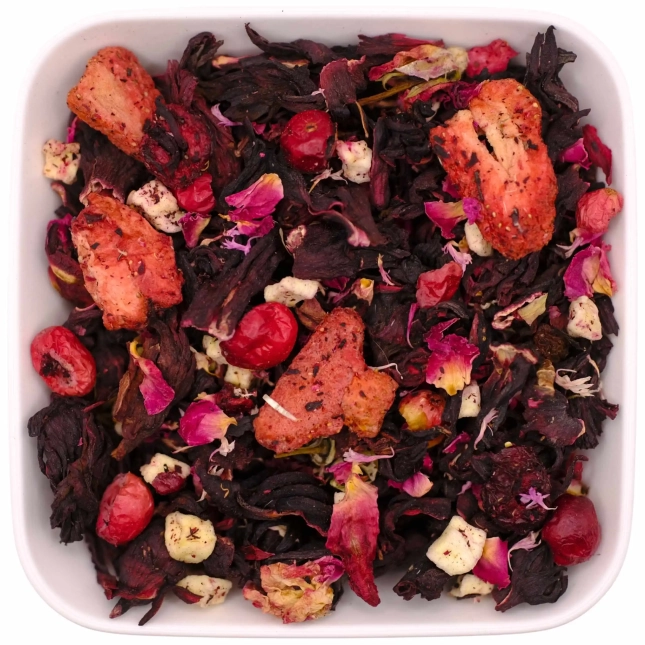 Owocowy hibiskus z wiśnią, truskawką i jabłkiem 50 g - Forest Fruits