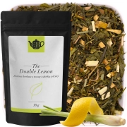 Zielona herbata z cytryną i trawą cytrynową 50 g – Podwójna Cytryna