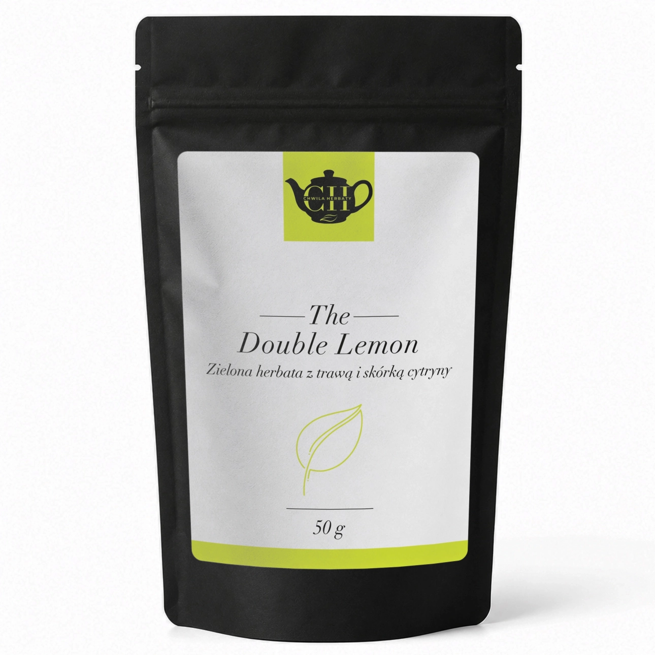 Zielona herbata z cytryną i trawą cytrynową 50 g – Podwójna Cytryna