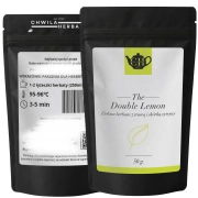 Zielona herbata z cytryną i trawą cytrynową 50 g – Podwójna Cytryna