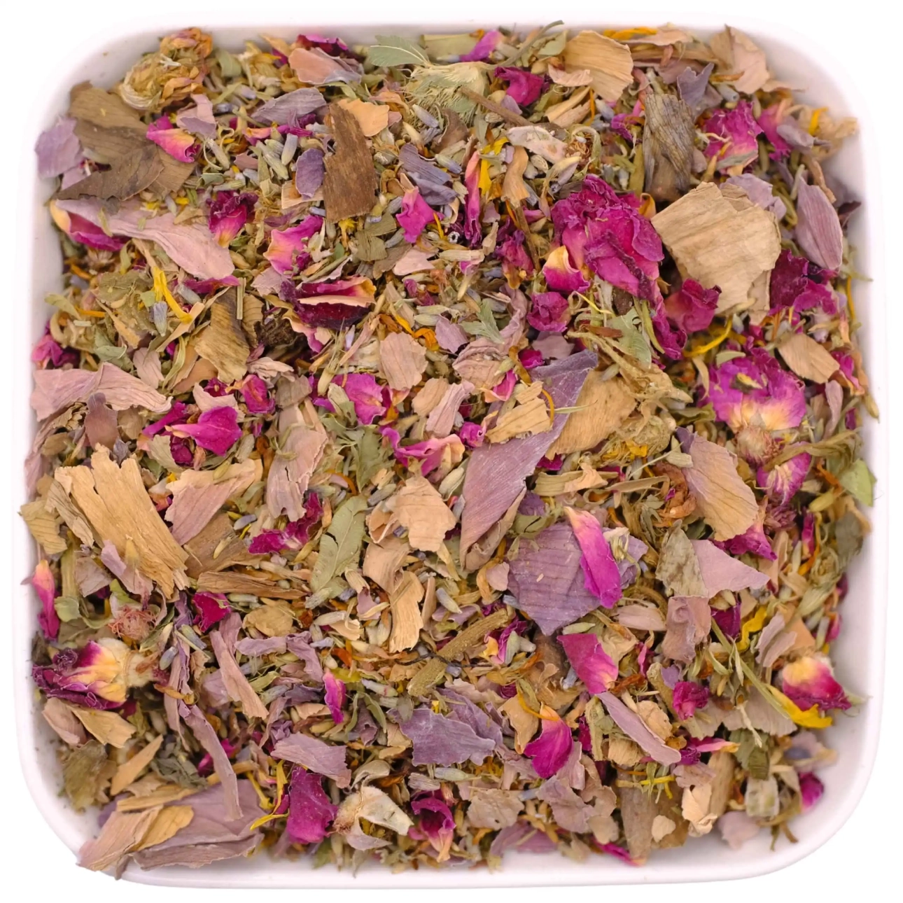 Mieszanka ziołowa z lawendą, różą i nagietkiem 50 g – Sunny Blossom
