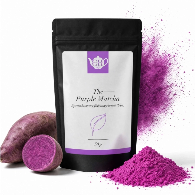 Purple Matcha 50 g – proszek z fioletowego batata