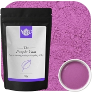 Pochrzyn Skrzydlaty UBE 50 g – 100% proszek do deserów i napojów, Purple Yam