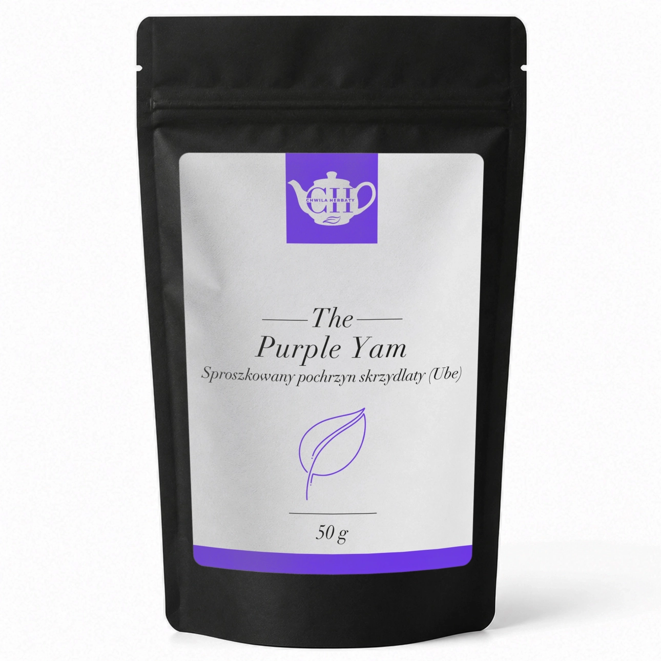 Pochrzyn Skrzydlaty UBE 50 g – 100% proszek do deserów i napojów, Purple Yam