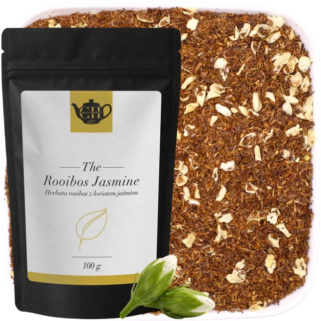 Rooibos Jasmine 100 g - czerwonokrzew afrykański z jaśminem