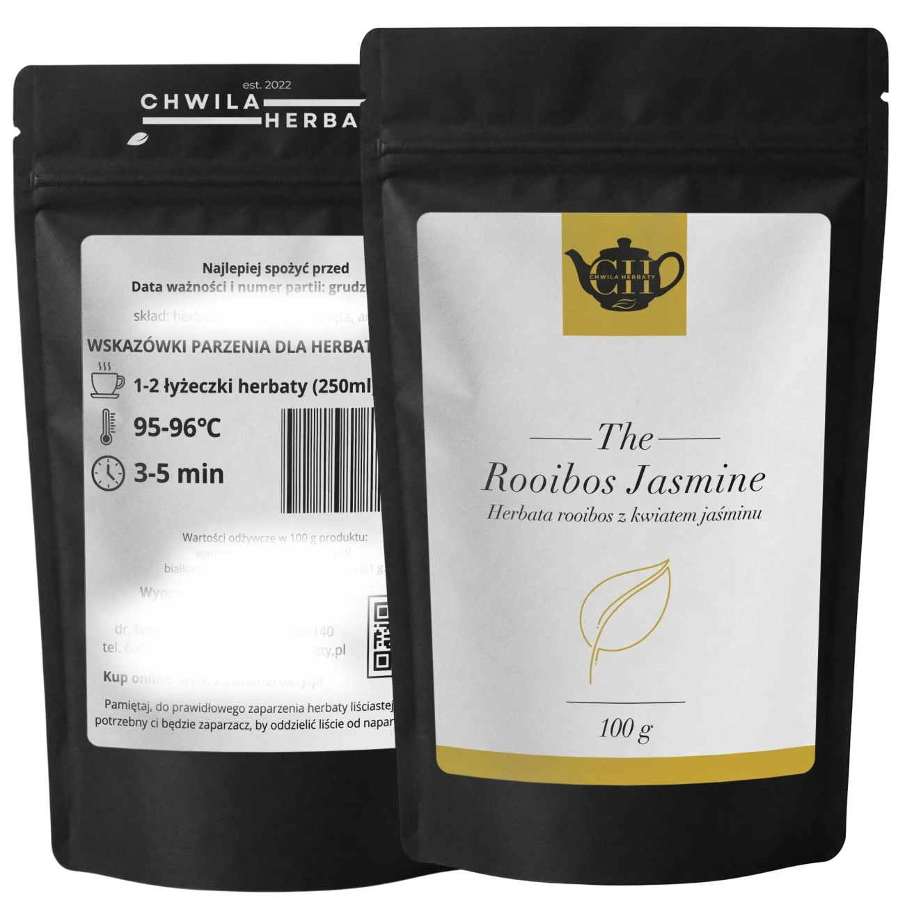 Rooibos Jasmine 100 g - czerwonokrzew afrykański z jaśminem
