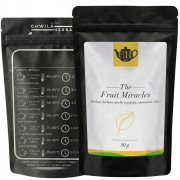 Japońska zielona herbata Sencha z papają, ananasem i kiwi 50 g - Fruit Miracles