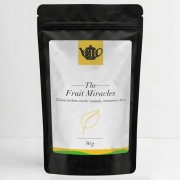 Japońska zielona herbata Sencha z papają, ananasem i kiwi 50 g - Fruit Miracles
