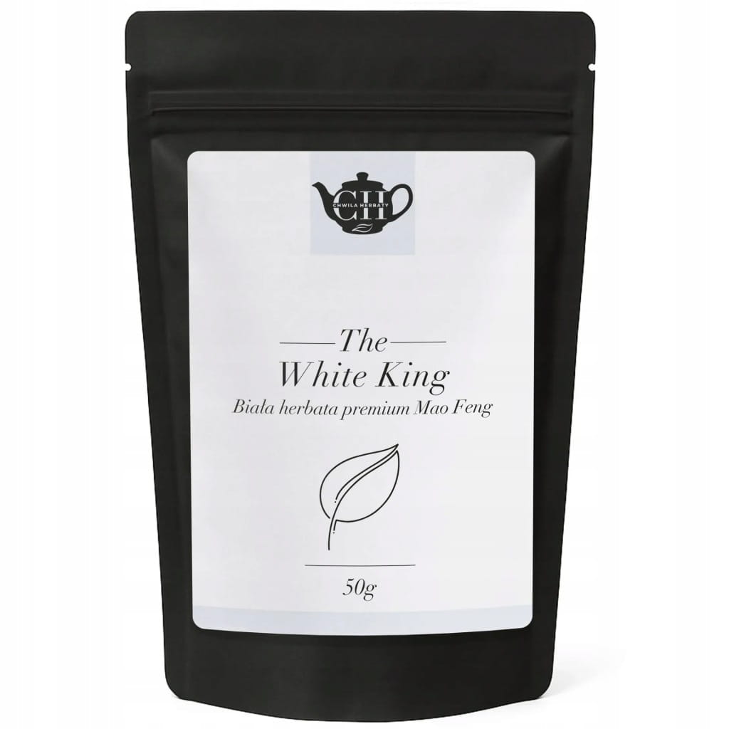 Klasyczna biała herbata liściasta Mao Feng 50 g – White King