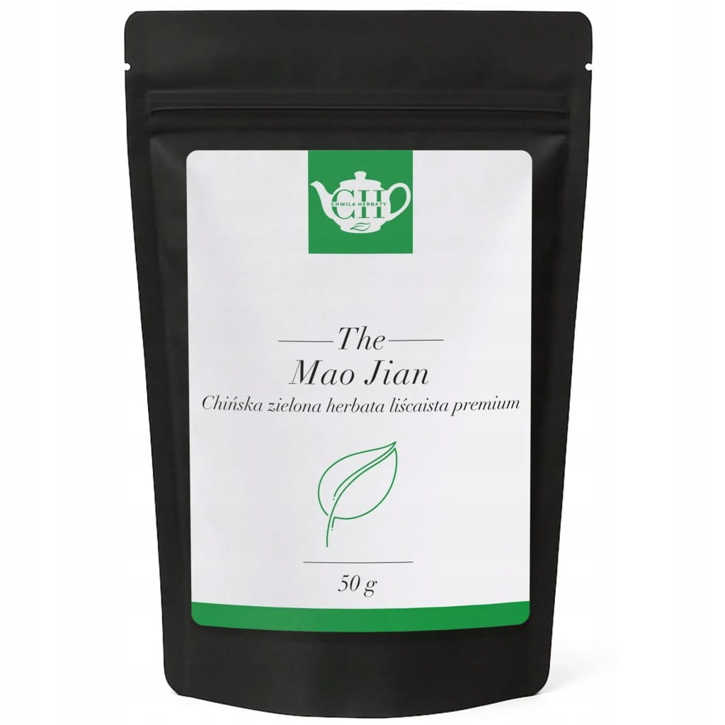 Chińska zielona herbata liściasta premium 50 g - Mao Jian