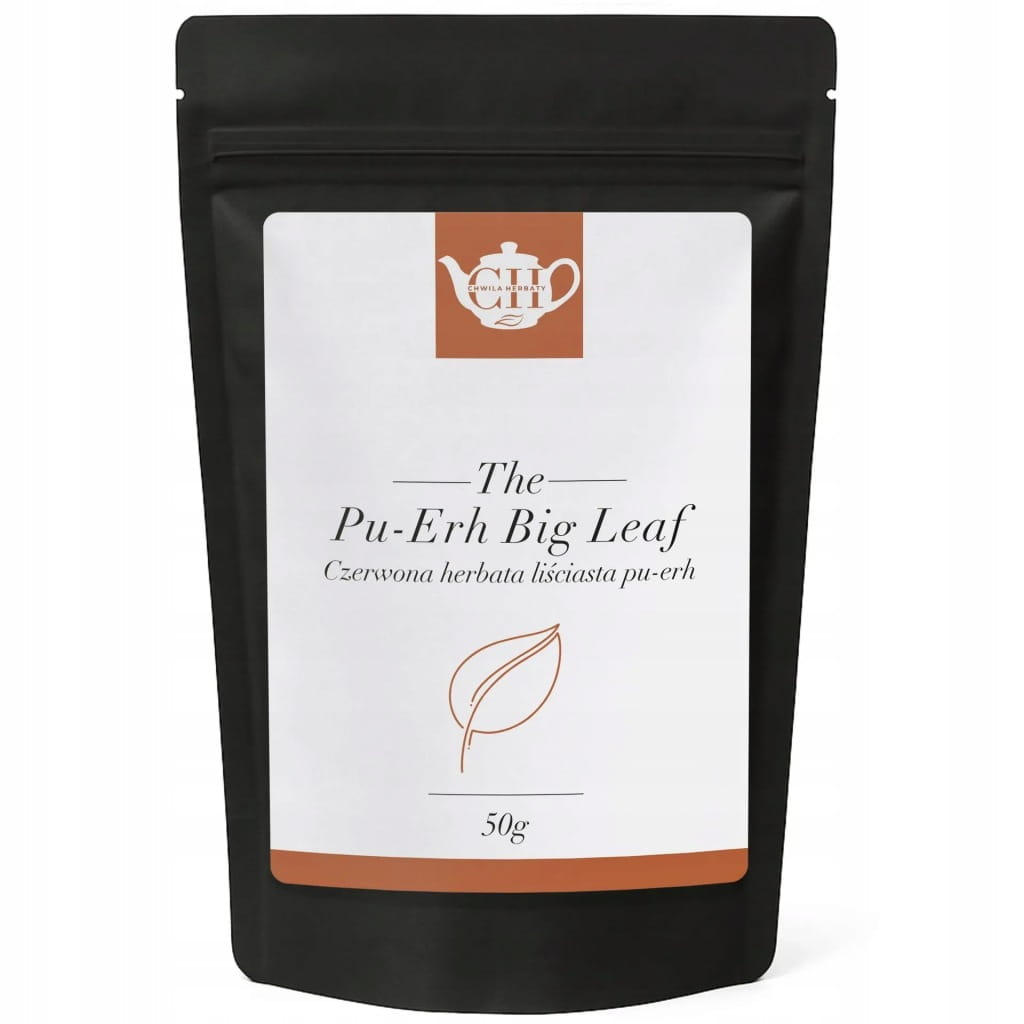 Klasyczna czerwona herbata liściasta Pu-Erh 50 g - Big Leaf