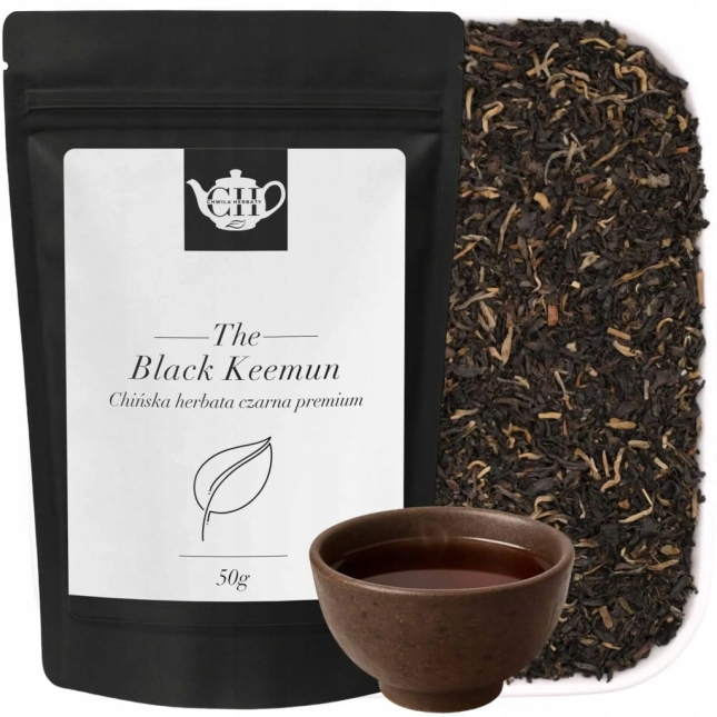 Klasyczna czarna herbata liściasta, chińska 50 g - Black Keemun