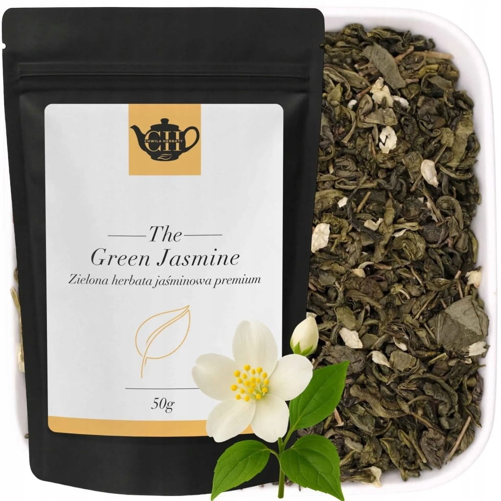Klasyczna zielona herbata jaśminowa 50 g - Green Jasmine