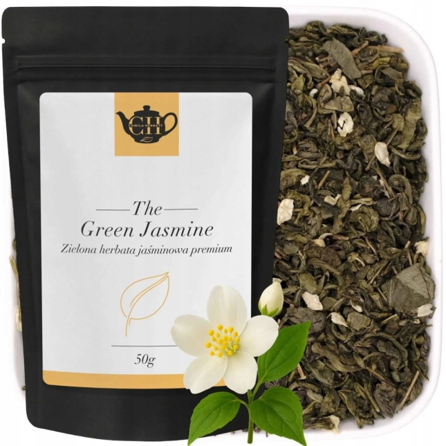 Klasyczna zielona herbata jaśminowa 50 g - Green Jasmine