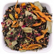 Mieszanka czarnej i zielonej herbaty ze skórką granatu 50 g - Słoneczne Lato