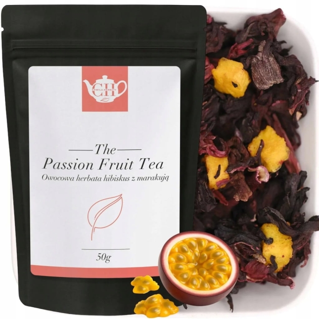 Owocowy hibiskus z marakują 50 g - Passion Fruit Tea