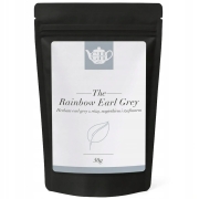 Czarna herbata liściasta z różą, nagietkiem i szafranem 50 g - Rainbow Earl Grey
