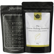 Zielona liściasta herbata ulung z jaśminem 50 g - Green Oolong Jasmine