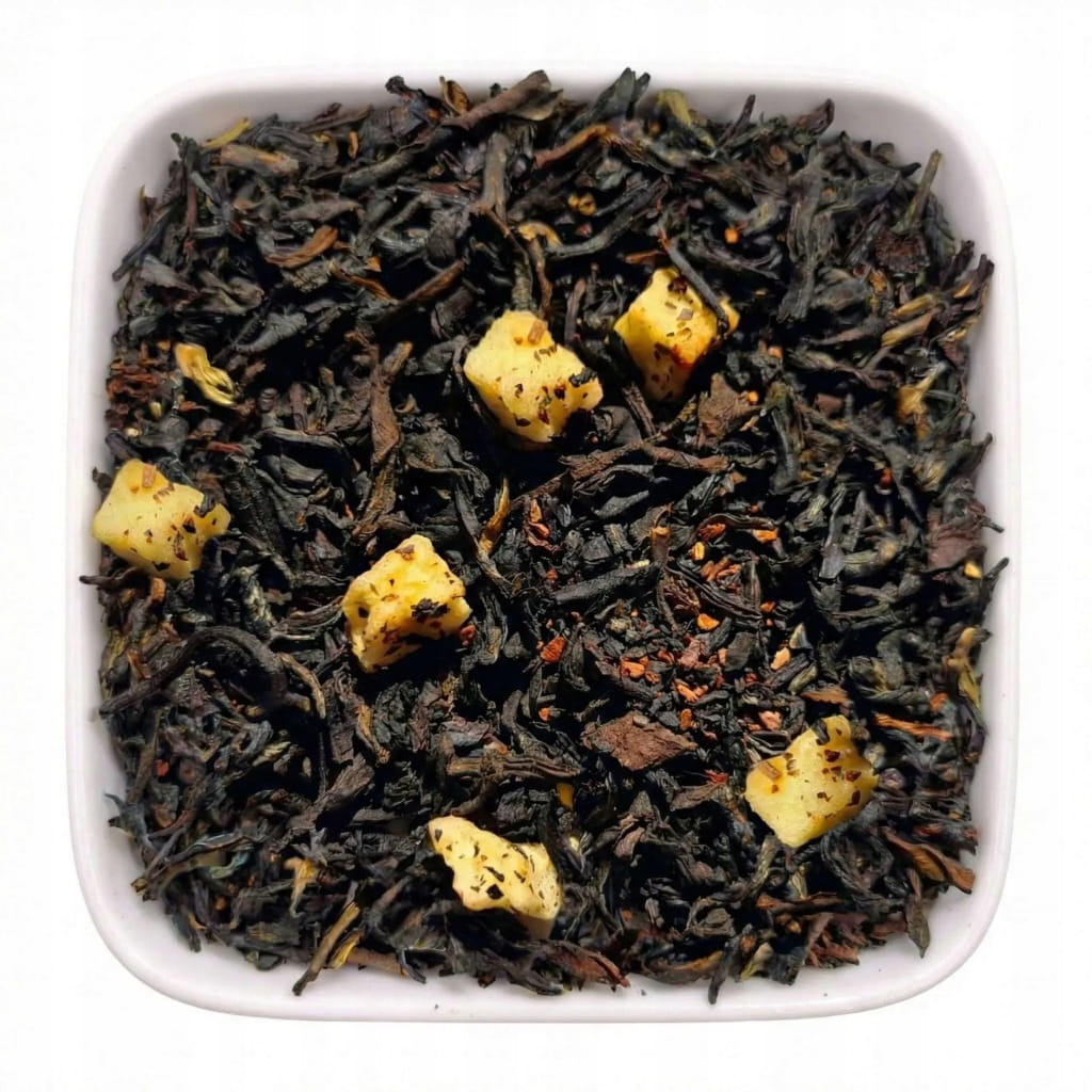 Czarna herbata liściasta z jabłkiem i cynamonem 50 g - Apple Cinnamon