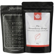 Herbata konopna z truskawką i figą 50 g - Strawberry Hemp