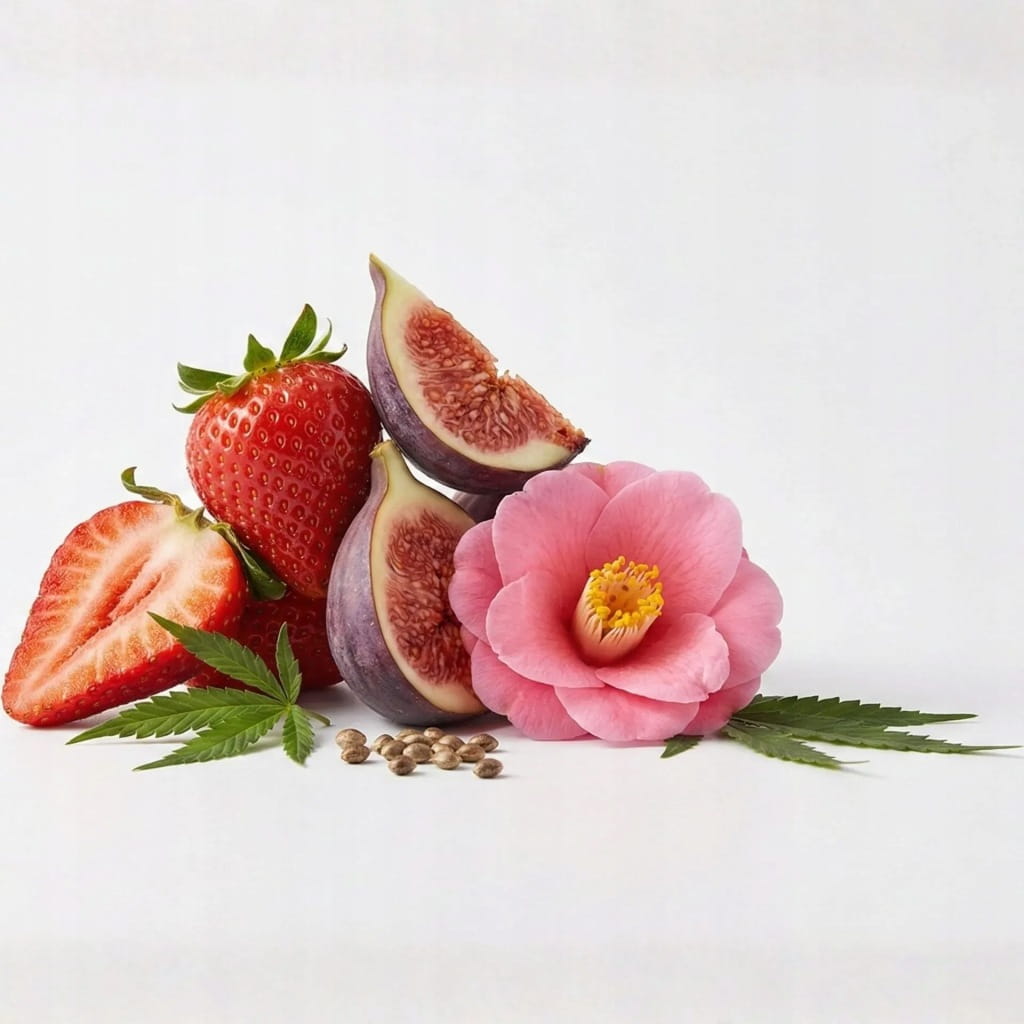 Herbata konopna z truskawką i figą 50 g - Strawberry Hemp