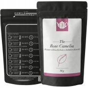 Różana zielona herbata liściasta z dodatkiem kamelii 50 g - Rose Camelia