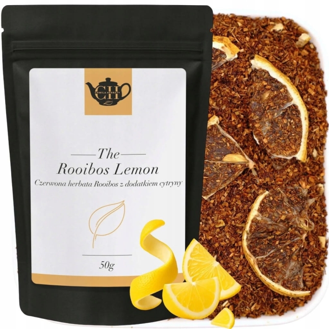 Czerwonokrzew afrykański z dodatkiem cytryny 50 g - Rooibos Lemon